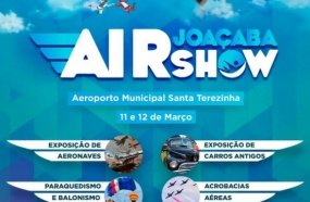 AirShow Joaçaba acontecerá neste final de semana