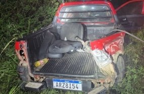 Motorista morre após colisão contra duas carretas na BR-153 