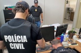 Polícia Civil apreende materiais em empresa de Campos Novos
