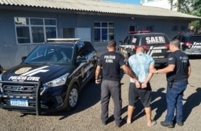 Preso suspeito por furtos a módulos de caminhões em Catanduvas 