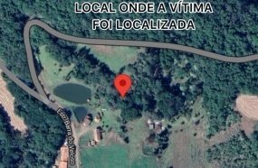 Bombeiros localizam trabalhador que se perdeu em mata fechada 