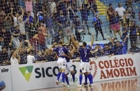 Joaçaba Futsal empata com o Corinthians pela Liga Nacional