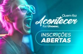 Seletivo Unoesc está com inscrições abertas para o segundo semestre
