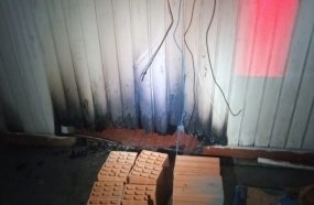 Princípio de incêndio em residência de Joaçaba pode ter sido criminoso 