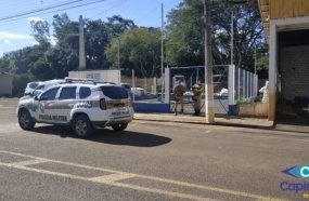 Feto é encontrado em estação de esgoto no centro de Ouro