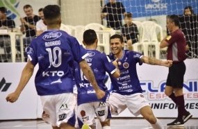 Joaçaba Futsal vence o Jaraguá pela Série Ouro do Catarinense 