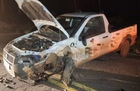 Motorista foge após colisão que deixou uma pessoa ferida na SC-390