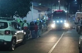 Princípio de incêndio em casa mobiliza Bombeiros em Herval