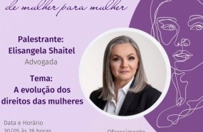 Procuradoria da Mulher promove palestra nesta terça-feira