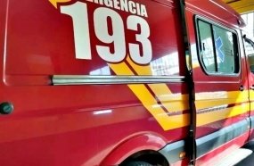 Trabalhador fica ferido após cair de altura de 4 metros