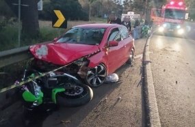Motociclista morre após colisão frontal contra carro na SC-135