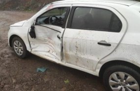Motorista é conduzido ao hospital após colisão na SC-355