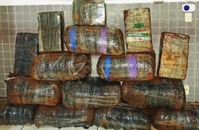 Ação conjunta resulta na apreensão de 300 kg de drogas 