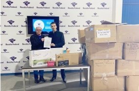 Receita Federal destina veículos e mercadorias para Prefeitura de Joaçaba