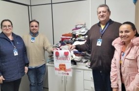 Campanha do Agasalho do HUST arrecada mais de 400 peças