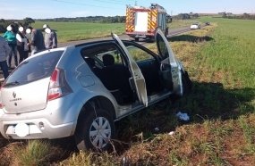 Saída de pista deixa duas mulheres feridas na SC-135