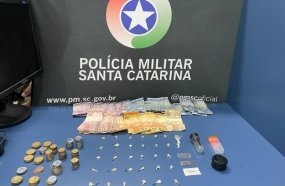 Operação da Polícia Militar desmantela mais um ponto de drogas 