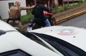 Ladrão de carros é preso após furtar motocicleta em Erval Velho