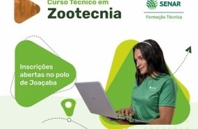 Encerram hoje as inscrições do Curso Técnico em Zootecnia em Joaçaba