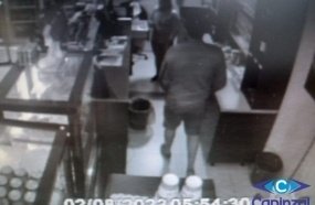 Policiais civis e militares prendem autor de assalto a posto de combustível 