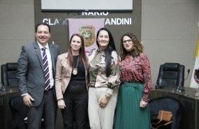 Procuradoria da Mulher promove palestra sobre enfrentamento à violência 