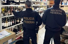 Polícia Federal apreende mais de 300 garrafas de vinho em Campos Novos