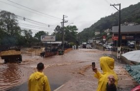 Chuvas provocam alagamentos e transtornos em Joaçaba e região 