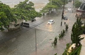 Chuva superou os 300 milímetros em Santa Catarina