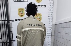 Preso segundo envolvido no furto a bar que terminou com comparsa baleado na cabeça 