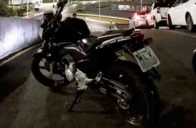 Jovem tem moto furtada enquanto trabalhava em Joaçaba