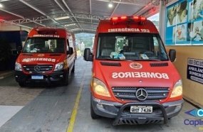 Trabalhador tem parte da perna amputada em acidente com empilhadeira 