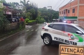 Vazamento de óleo complica trânsito em Joaçaba 