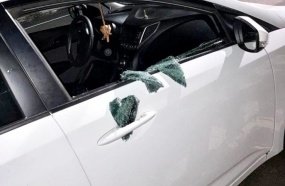 Ladrão arromba veículo para furtar bolsa durante a madrugada em Joaçaba 