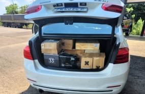 PRF apreende carga de vinhos importados durante fiscalização 