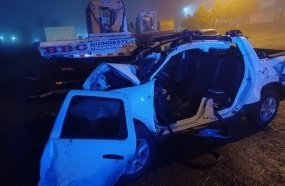 Servidor sofre acidente após furtar veículo da Prefeitura de Ponte Serrada