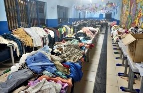 Mega Bazar Solidário acontece a partir desta sexta-feira na Unidos do Herval