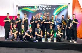 Atletas de Joaçaba e região brilham no Campeonato Brasileiro de Kung-fu
