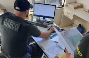 GAECO cumpre mandados de busca e apreensão em município do Oeste