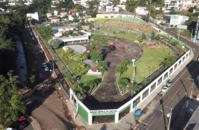 Muros do Parque Central ganham vida com pinturas artísticas