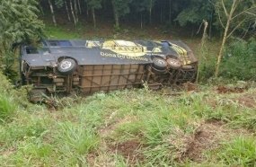 Banda sofre acidente no Paraná após se apresentar em Herval d´Oeste