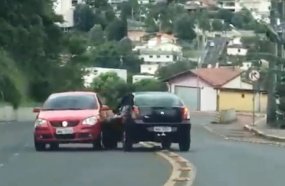 Motorista embriagado é preso após protagonizar cenas lamentáveis e provocar acidente 