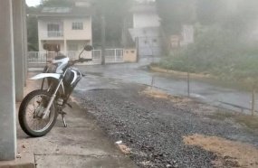 Motocicleta é furtada durante a madrugada em Joaçaba 