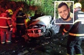 Jovem de 24 anos perde a vida após colisão frontal em Joaçaba 