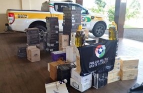Polícia Militar Rodoviária apreende 650 garrafas de vinho argentino