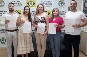 Novos conselheiros tutelares são empossados em Herval d’Oeste
