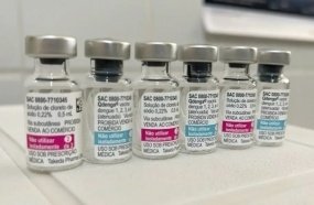 Primeiras doses da vacina do SUS contra dengue chegam ao Brasil
