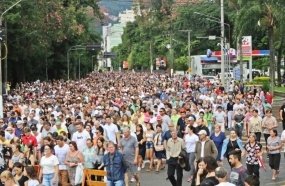 Tradicional Romaria Frei Bruno acontece no dia 25 de fevereiro