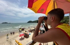 A cada 12 minutos uma pessoa é salva de afogamento no Litoral catarinense