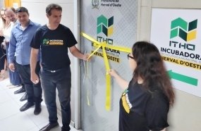 Inaugurada a Incubadora Tecnológica Municipal de Herval d´Oeste 