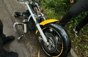Jovem perde a vida após motocicleta cair em ribanceira na SC-355